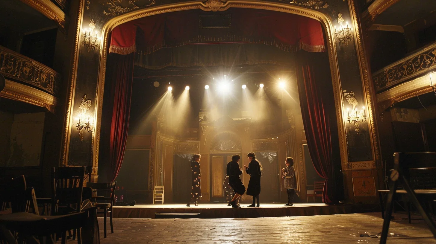 Les 5 Personnages en Scène