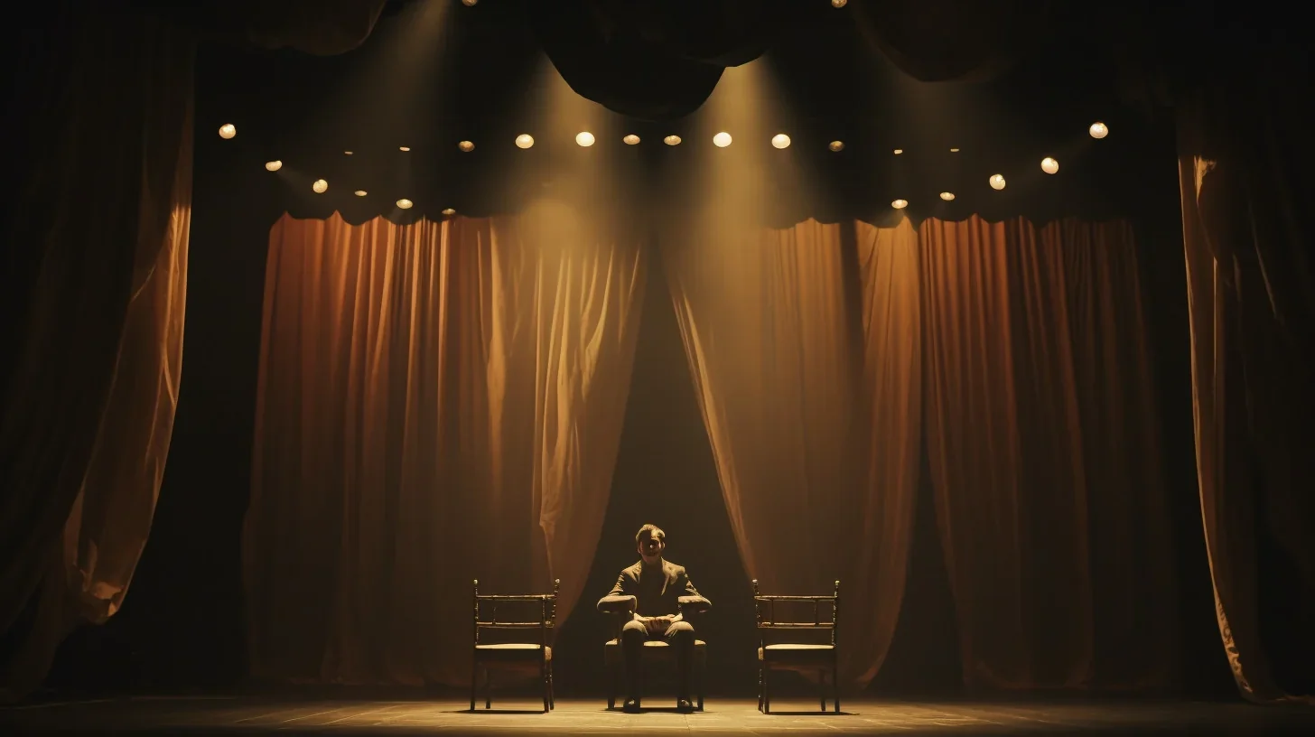 Au commencement du monologue, l'acteur ou l'actrice prend une profonde inspiration, laissant transparaître une tension mêlée d'exc