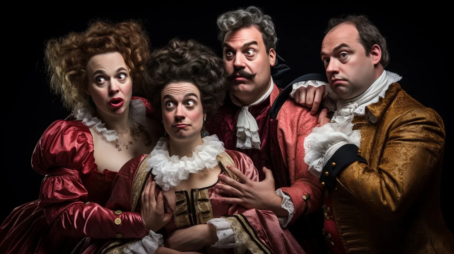 Image d'illustration pour Pièce de théâtre comique