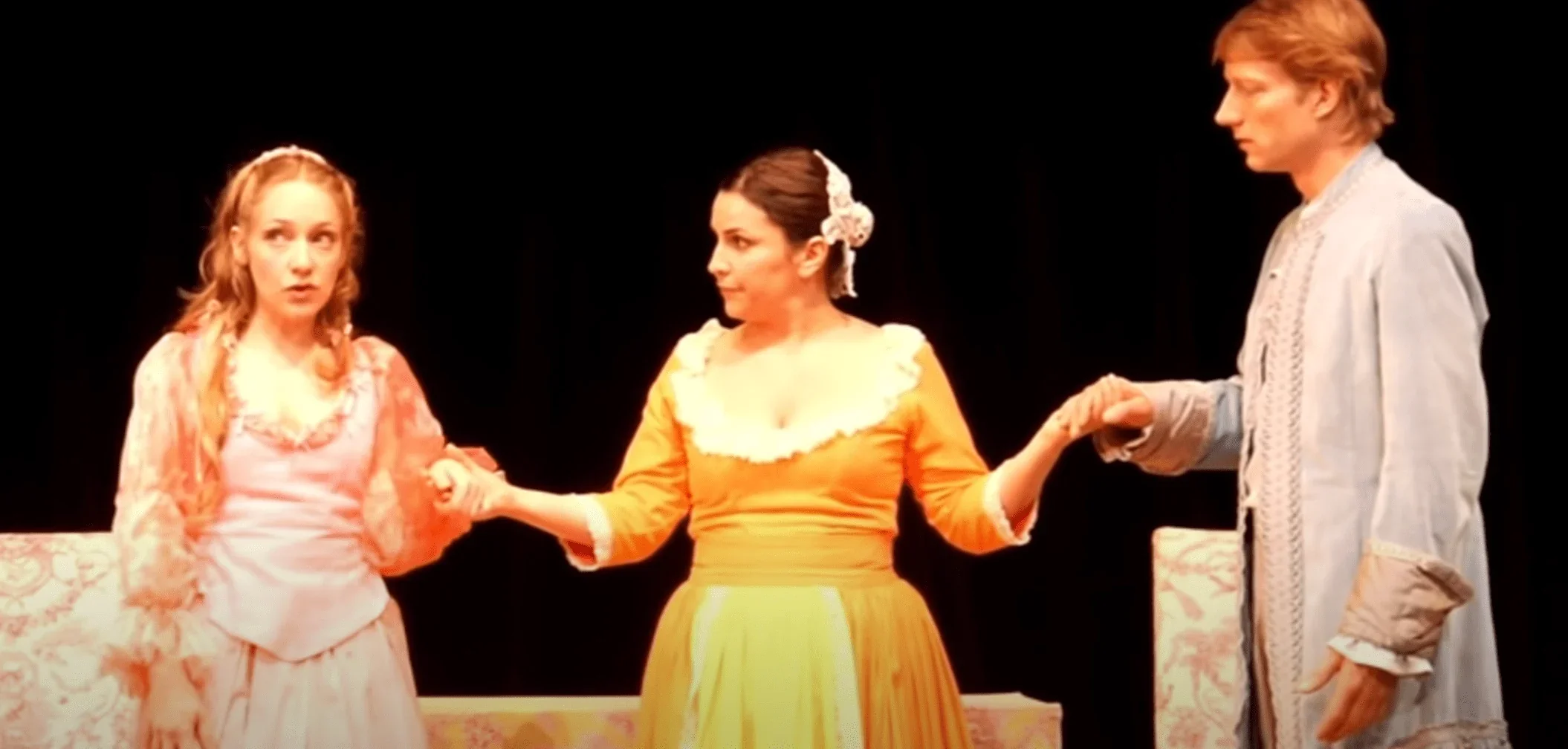 Une scène de Tartuffe, l'une des pièces les plus célèbres de Molière. La pièce satirise l'hypocrisie religieuse et la manipulation