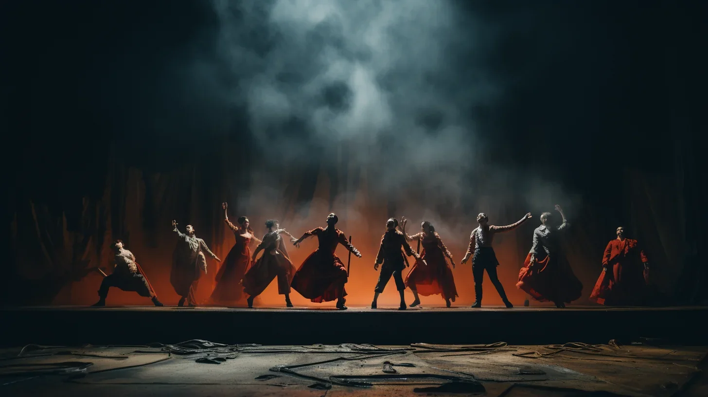 Plongez au cœur de l'action, où chaque instant est chargé d'émotion et de suspense. Découvrez l'art du théâtre dans toute sa splen