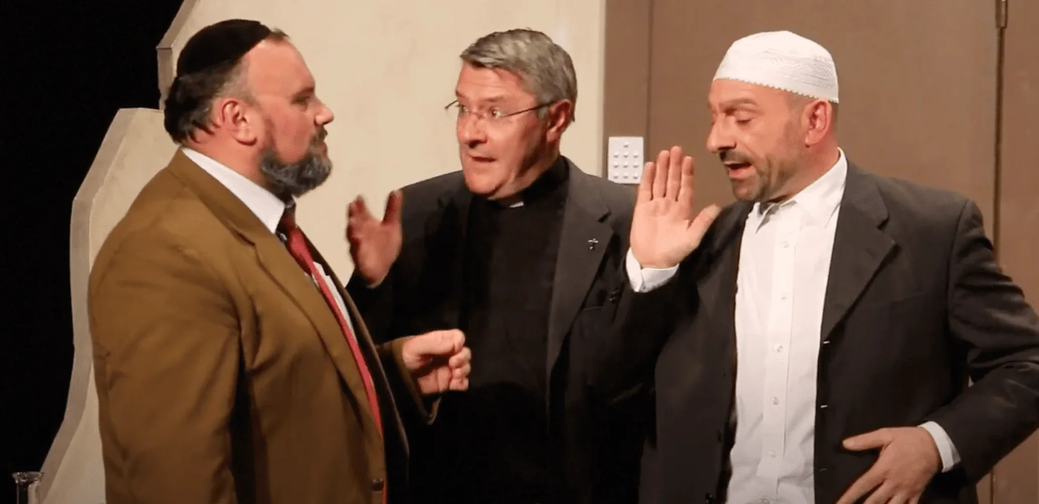 Dialogue Interreligieux : Un Échange Enrichissant entre un Rabbin, un Imam et un Prêtre