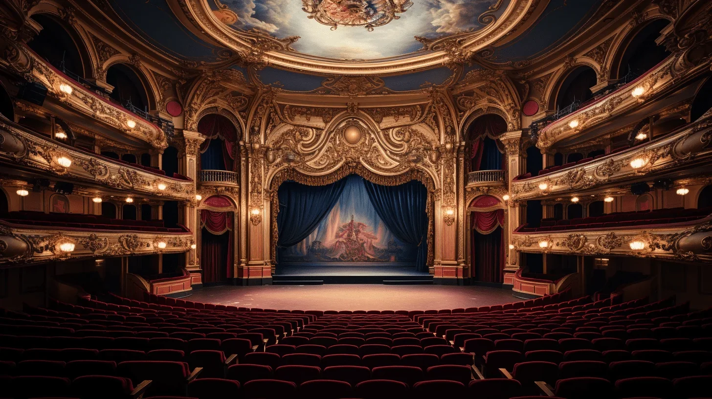 La Salle de Théâtre Classique : Un Écrin d'Élégance et d'Histoire