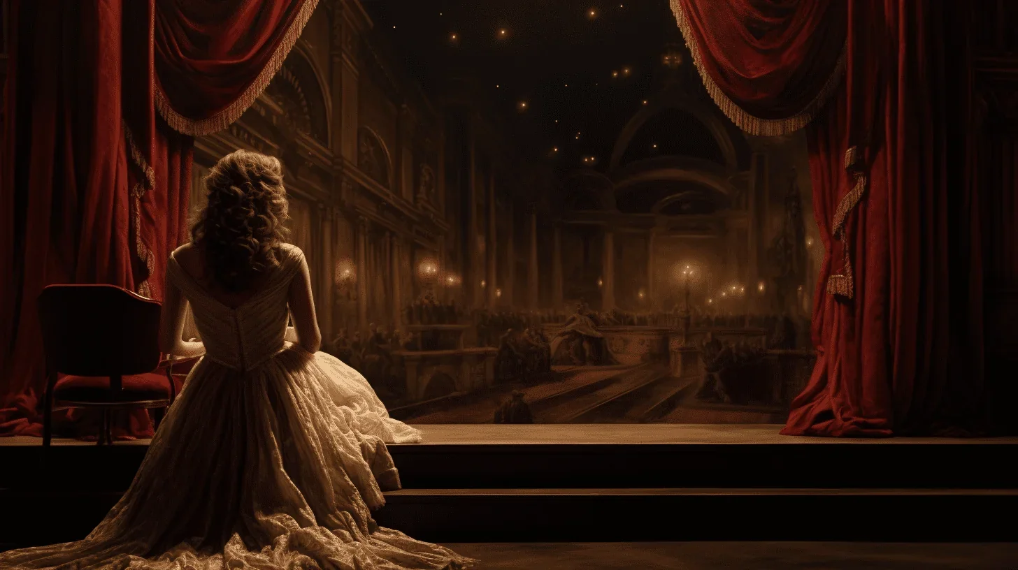 Cette image montre l'intérieur chaleureux d'une maison, joliment aménagé pour le début du spectacle familial.