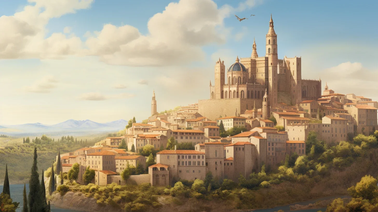 Cette photo saisit magnifiquement la vie urbaine dynamique de l'Espagne.