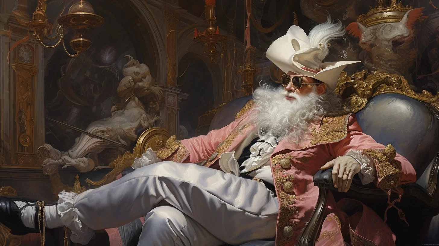 L'image est une représentation contemporaine de Victor Hugo, l'un des plus grands écrivains français.