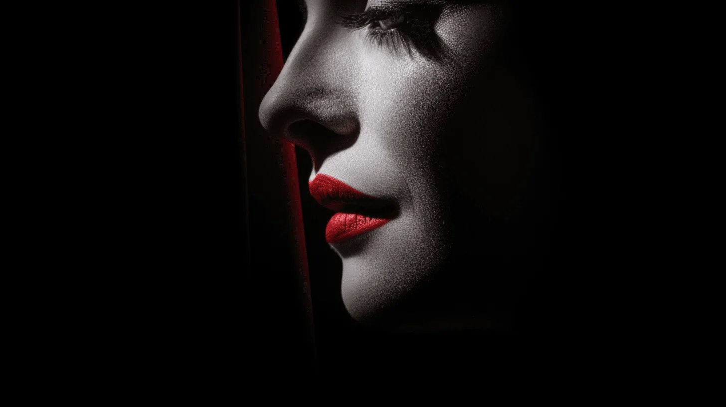 Cette photo saisissante capture l'instant précieux de la préparation d'un acteur avant sa performance sur scène.