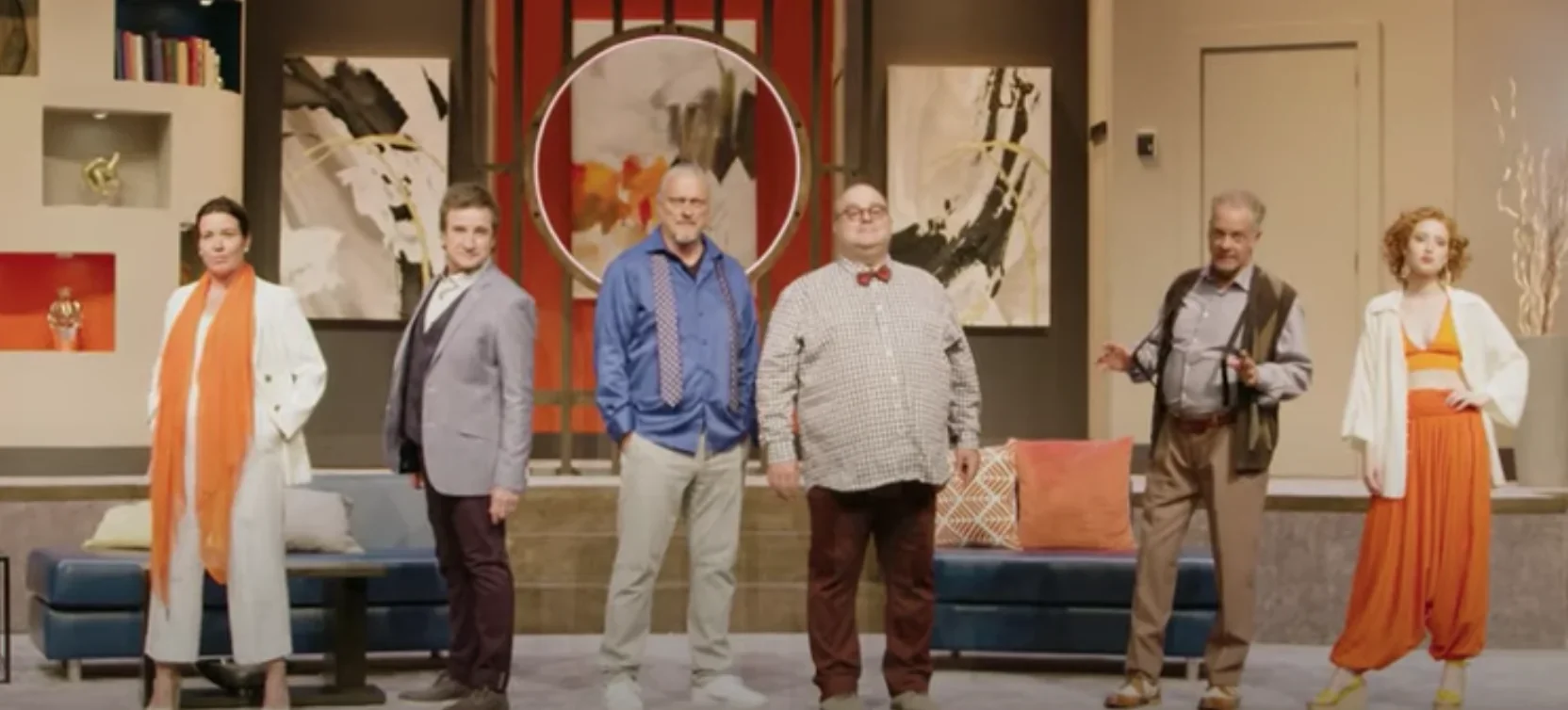 Le cast brillant de 'Le Dîner de Cons' réuni sur scène