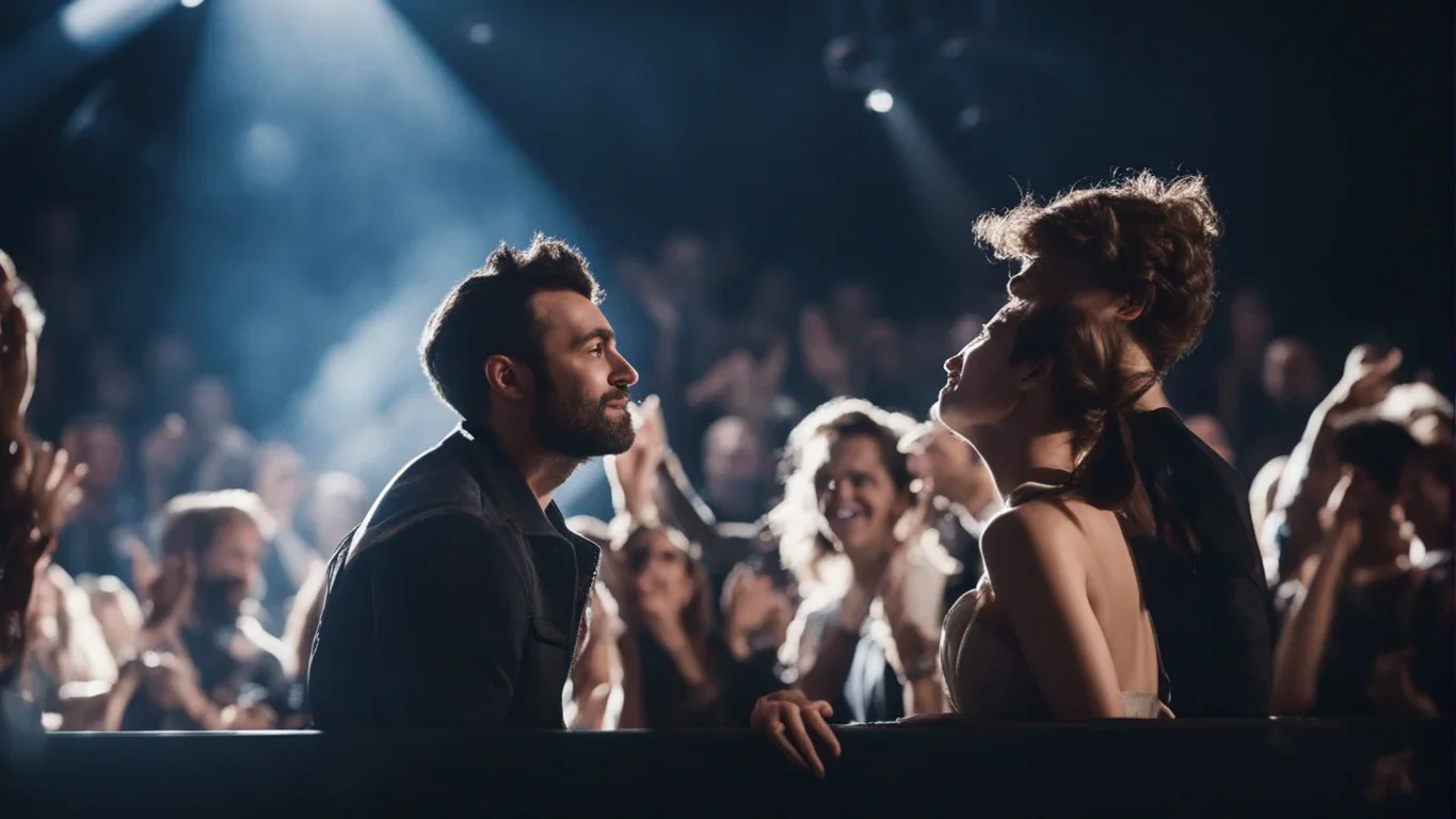 Moments hilarants en coulisses lors de cette pièce de théâtre. Les dialogues humoristiques entre les acteurs ont déclenché des rir