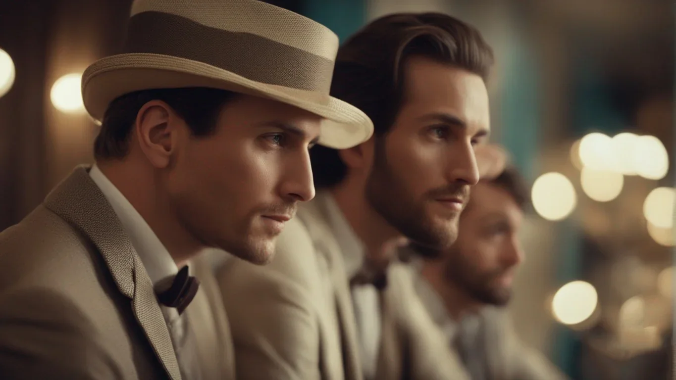 Dans cette photo captivante, une scène de spectacle est figée dans le temps.