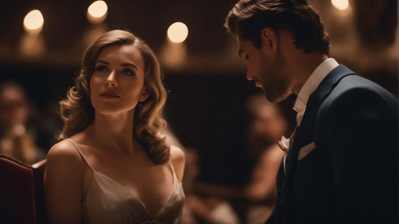 Cette image saisissante capture un moment de contemplation profonde, où les mots semblent s'évaporer. Le regard lointain et les tr