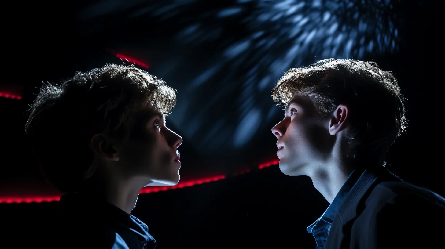 Des discussions animées et pleines d'énergie entre de jeunes hommes. Les idées fusent, les rires éclatent, une camaraderie forte s