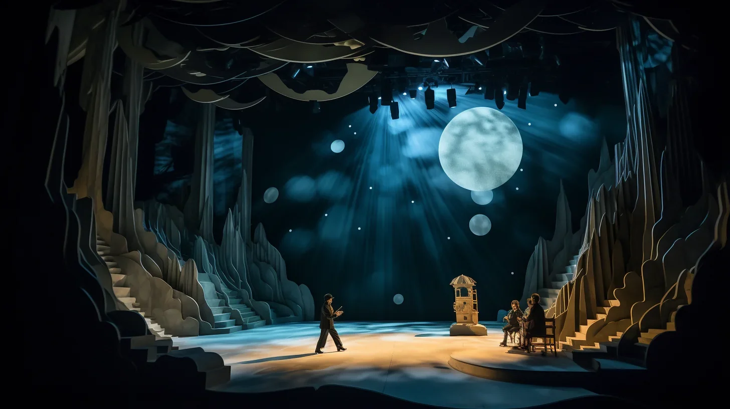 Cette scène, baignée dans la lueur douce de la pleine lune, était tout simplement envoûtante. La lueur argentée a créé une atmosph