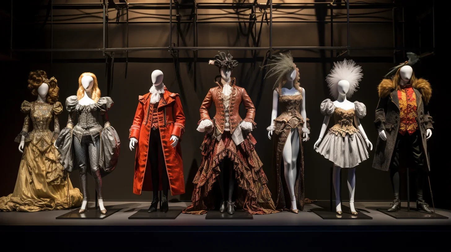 Plongez dans l'univers du théâtre avec cette démonstration de costumes captivants. Chaque habit raconte une histoire, ajoutant une