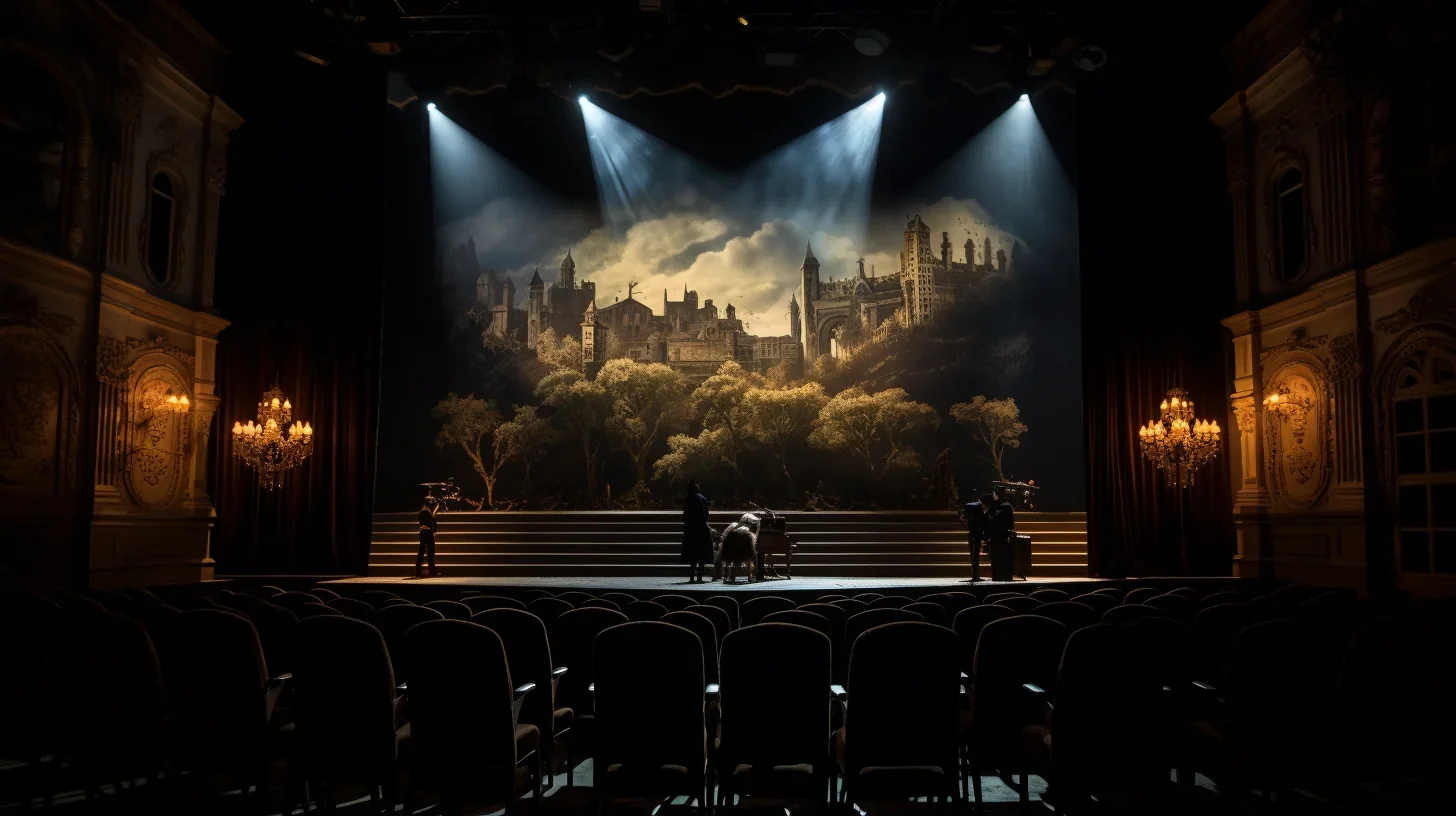 Découvrez l'art du décor sous les projecteurs, où chaque détail prend vie. Cette mise en lumière ajoute une touche magique à l'uni