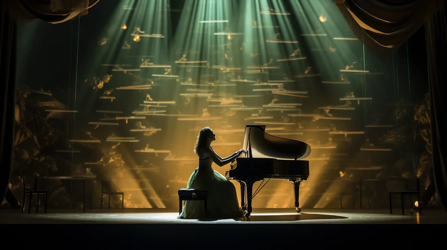 Lors de cette représentation captivante, l'authenticité règne en maître. Au centre de la scène, une musicienne talentueuse donne v