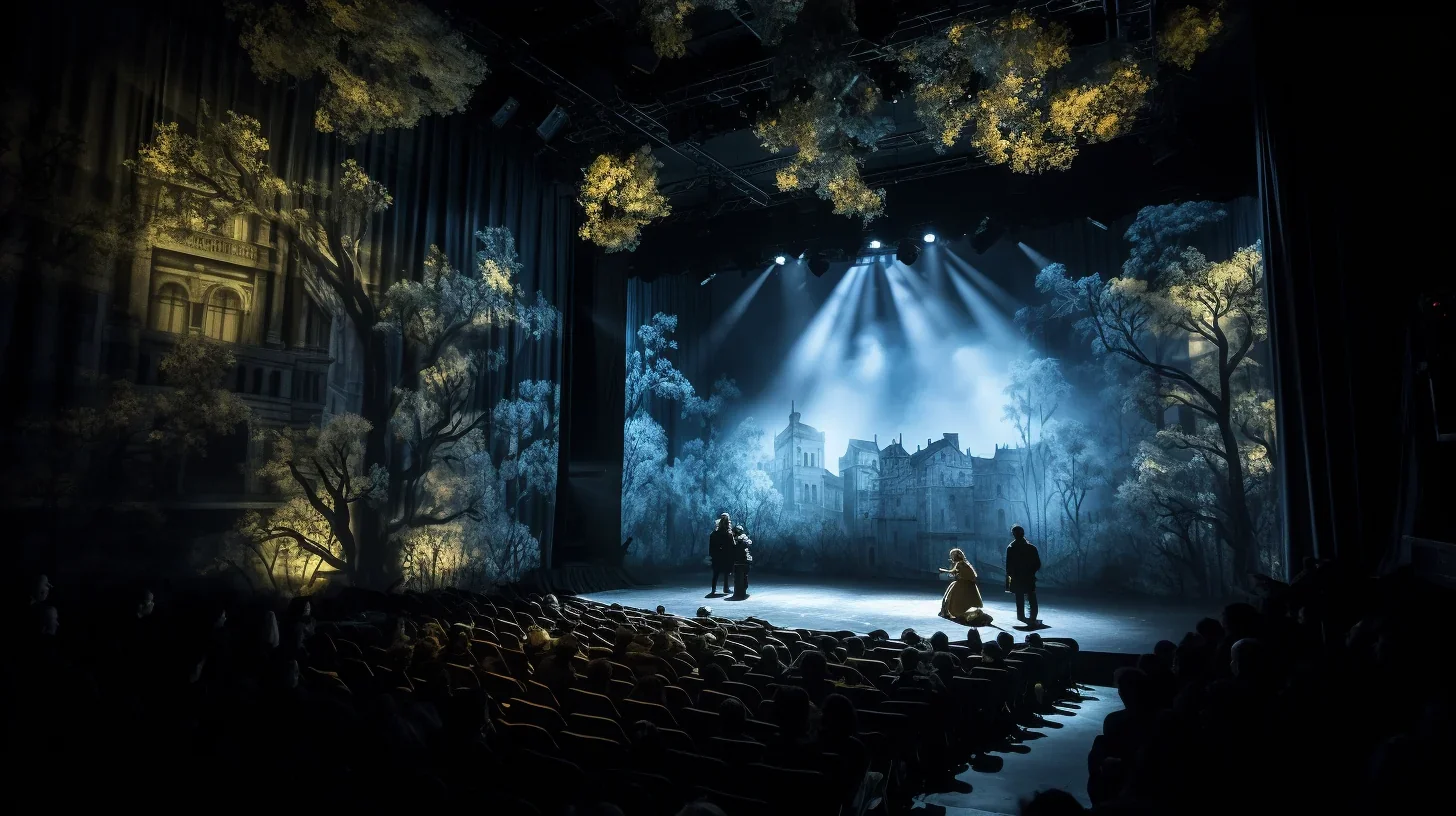 Sur scène, les acteurs déploient tout leur talent, captivant le public avec des performances vibrantes et une interprétation magis