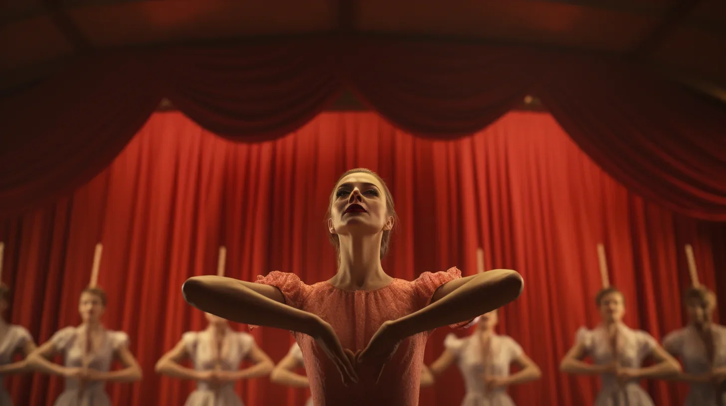 Un moment de grâce et d'énergie pendant notre présentation, où la danse prend son envol. Les mouvements envoûtants des danseurs aj