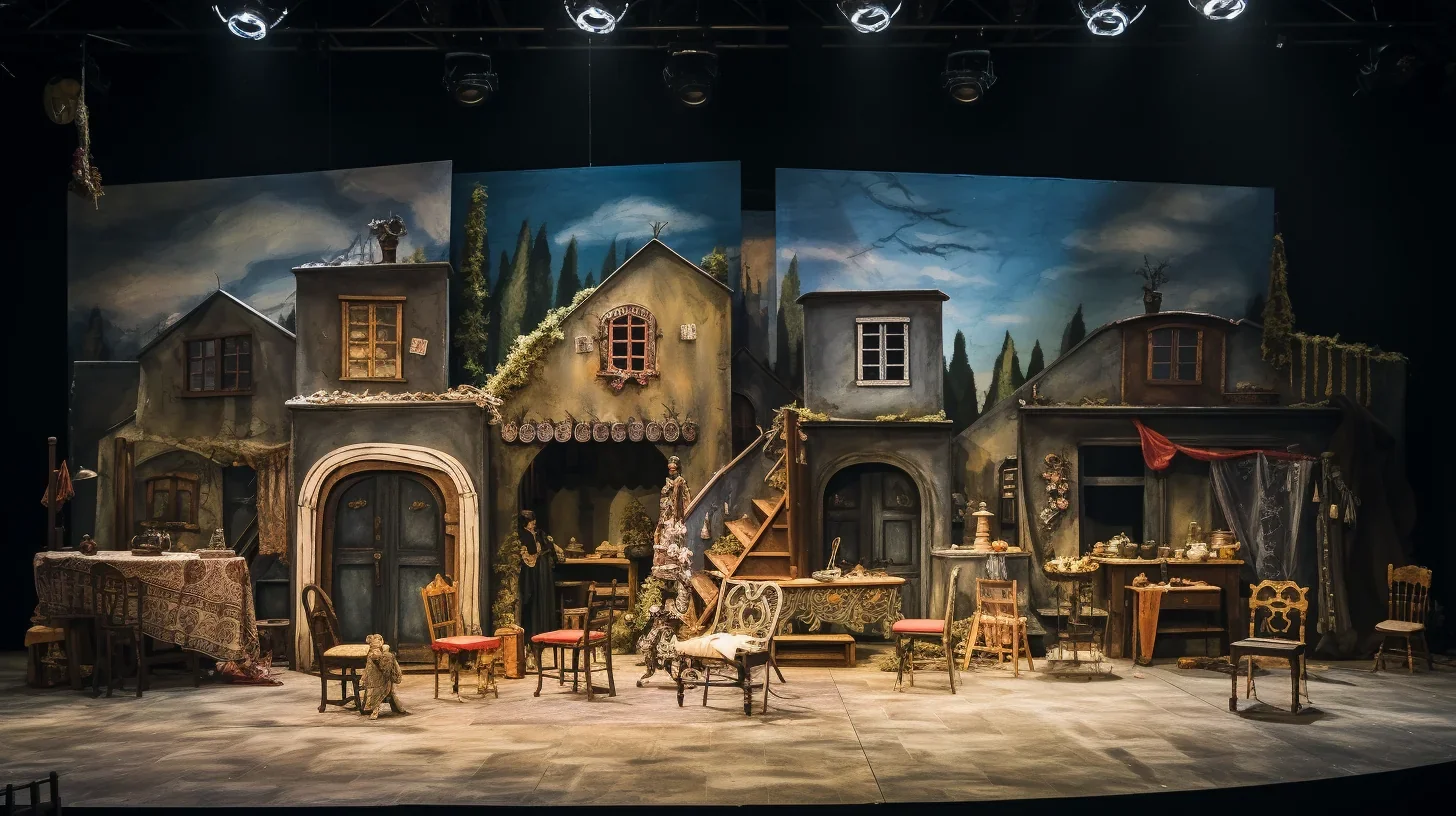 Au cœur de l'atelier de théâtre, nous façonnons un univers magique à travers notre décor. Chaque élément raconte une histoire, cré