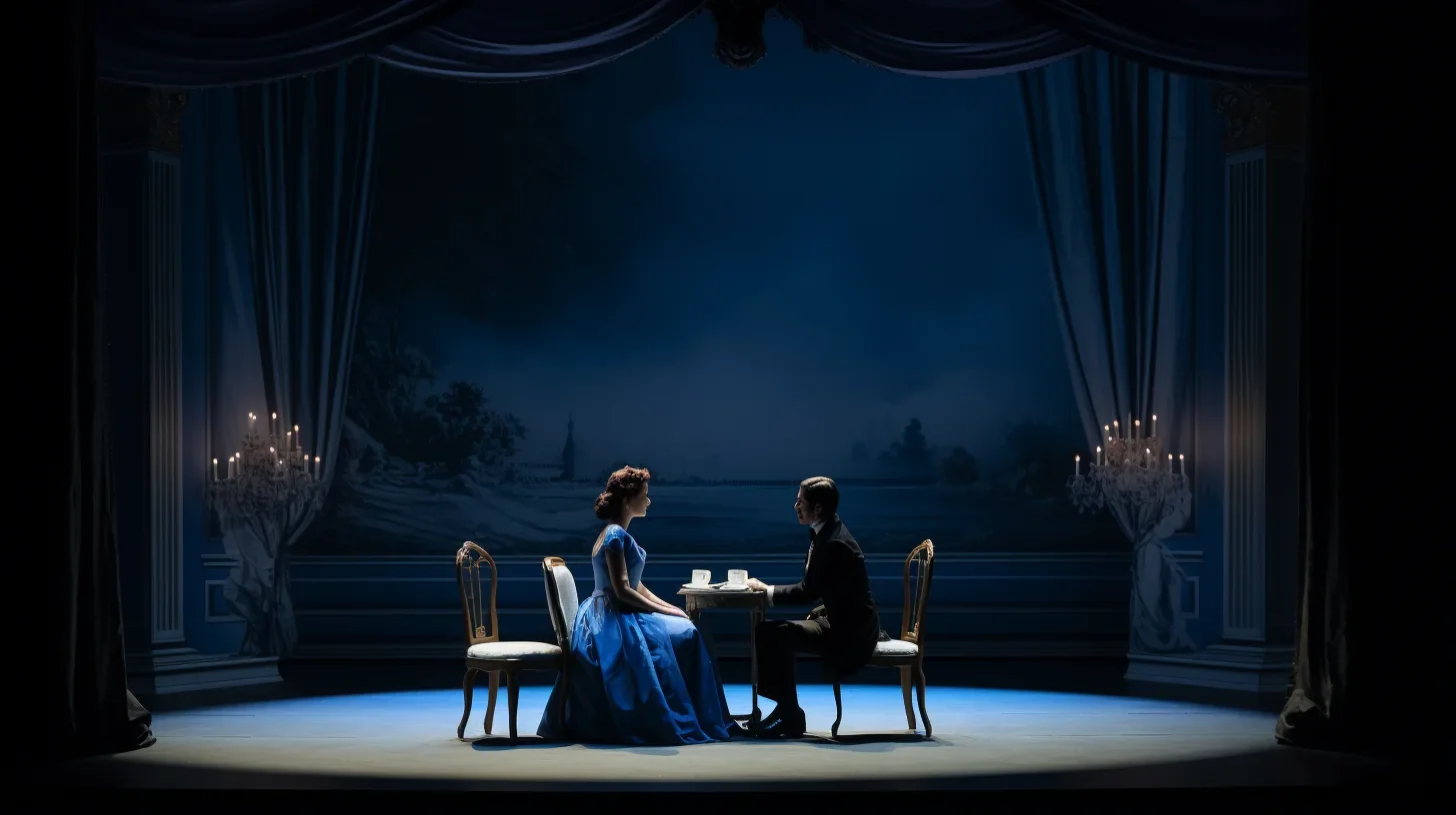 Deux acteurs se lancent dans un dialogue qui transcende les mots, laissant place à l'imagination du public. Sur scène, l'art de la