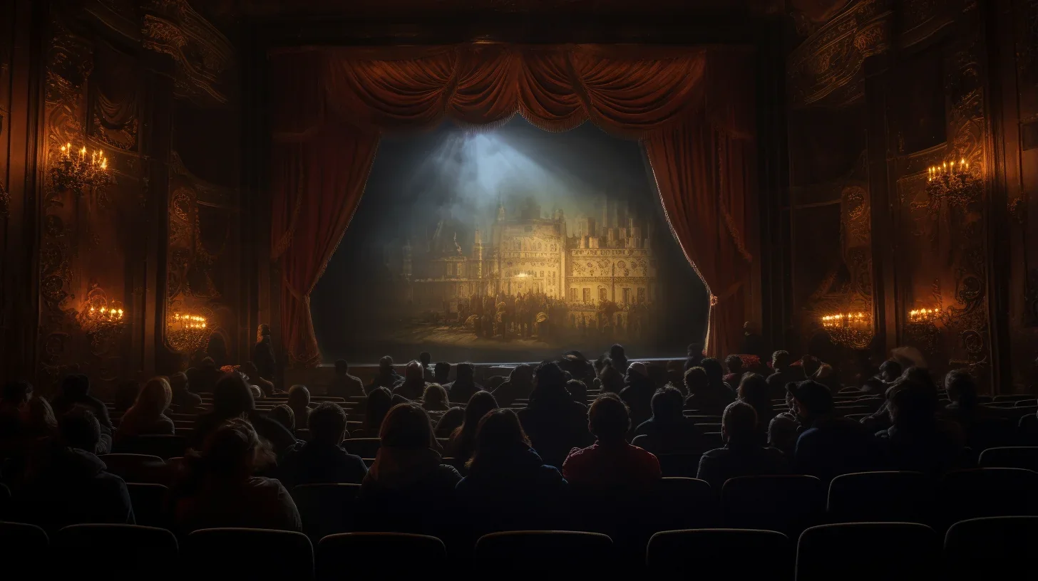 Image du public totalement captivé par la magie du spectacle