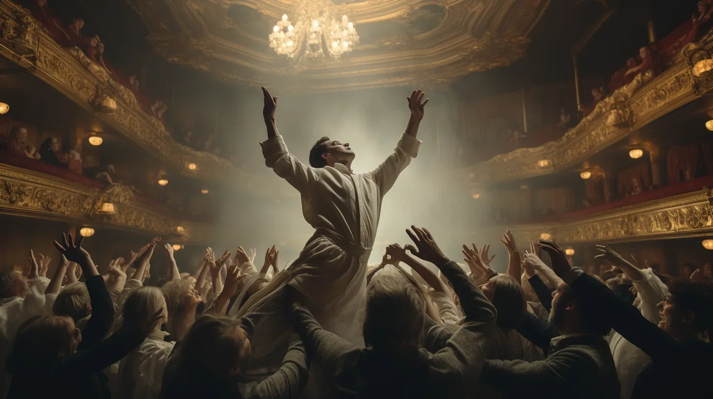 Répétition, Tout le Monde sur Scène, Héros Principal au Centre