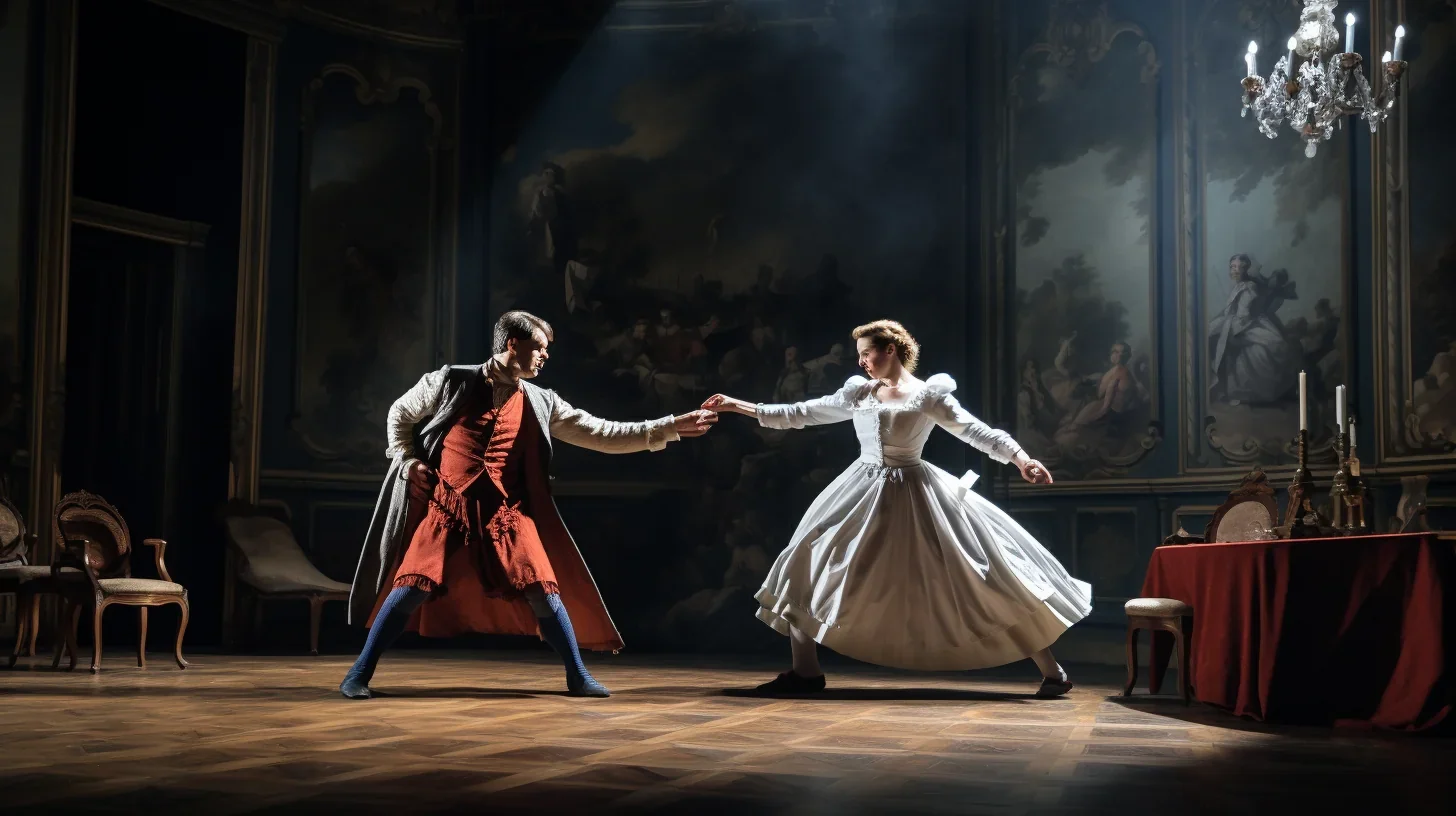 Répétition du spectacle final lors de l'atelier de théâtre