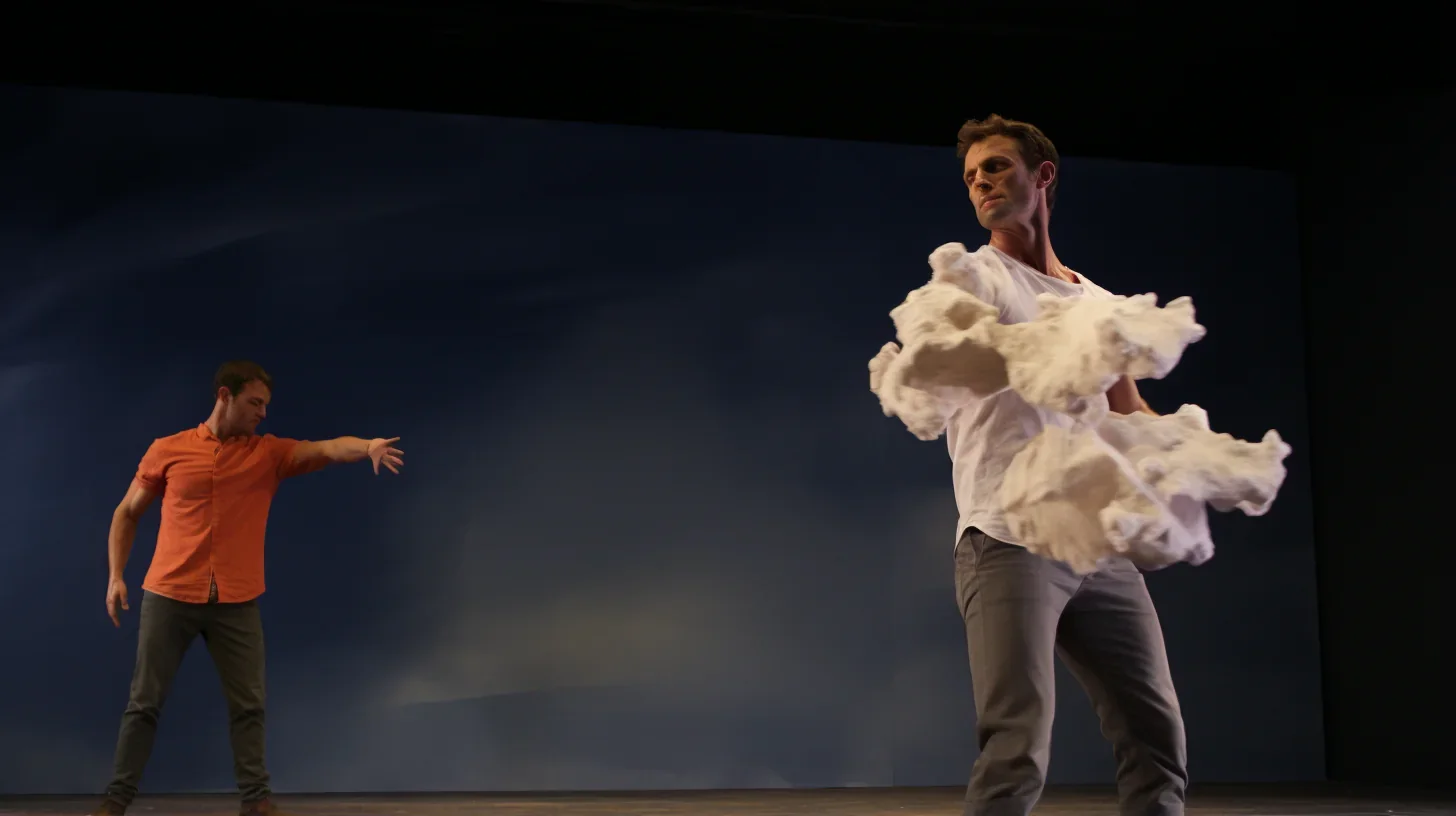 Exercice de manipulation lors d'un stage de théâtre