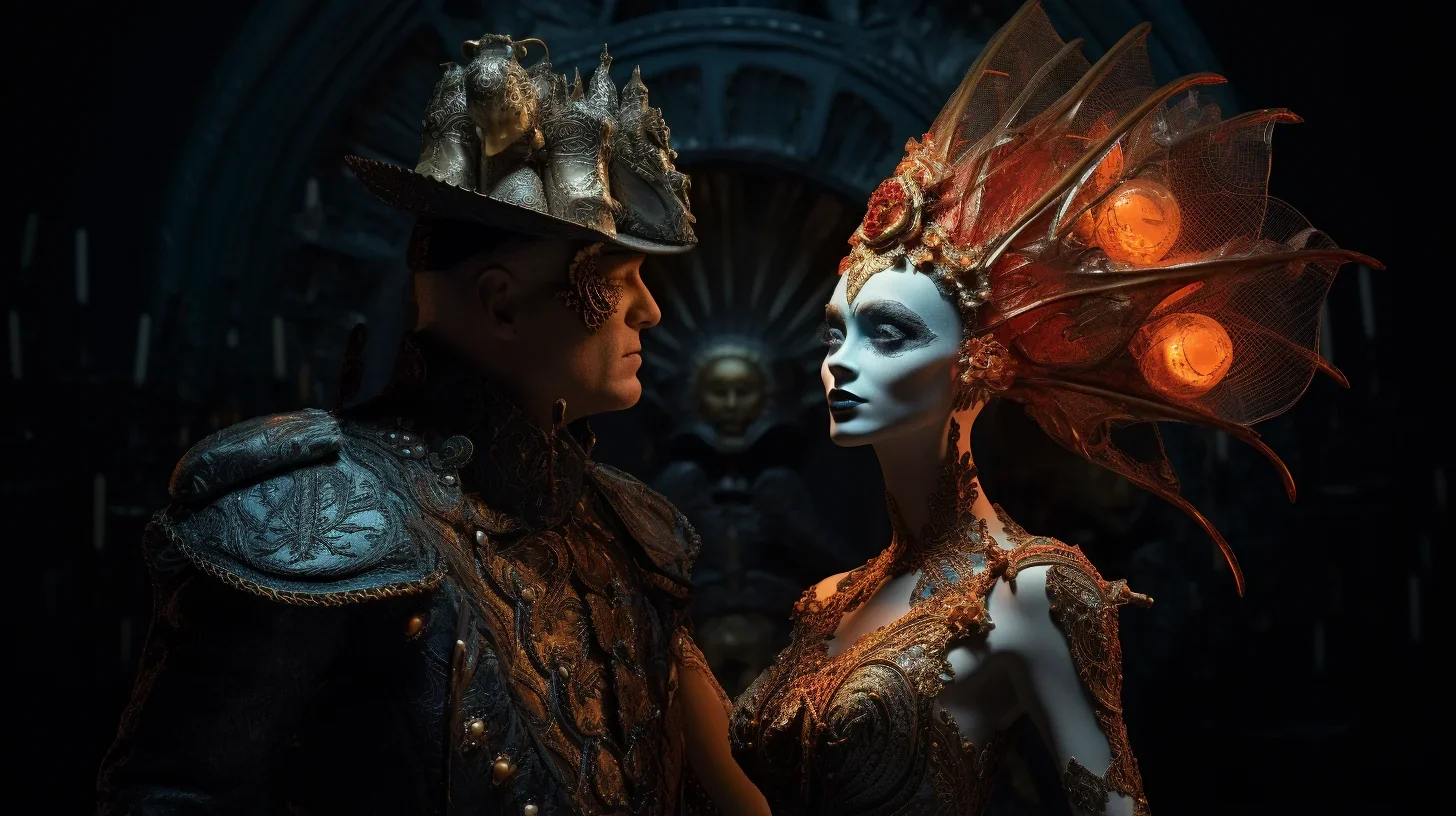 Image des protagonistes principaux du spectacle fantastique