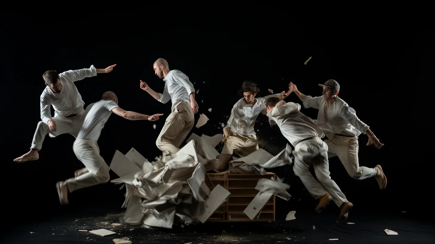 Acteurs sur Scène Mouvement