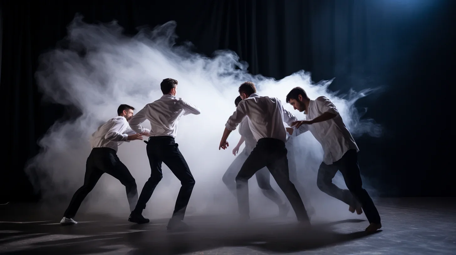 Spectacle au festival des étudiants