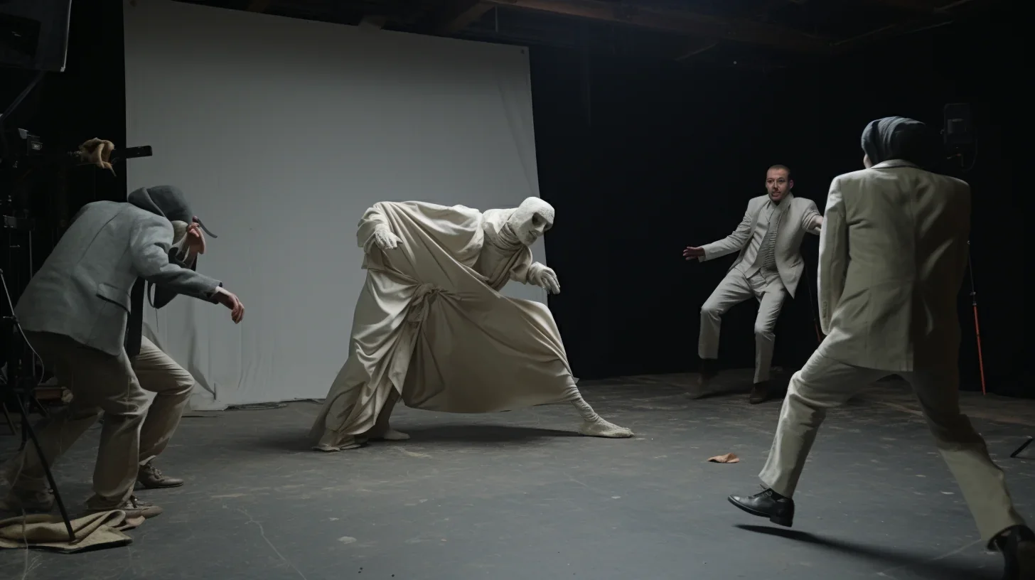 Improvisation réussie lors d'un atelier de théâtre