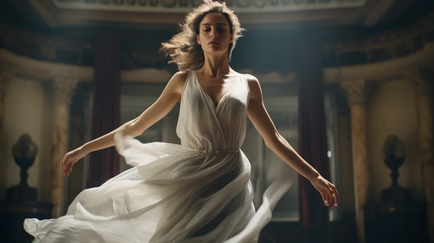 Artiste méditant en coulisses avant d'entrer sur scène