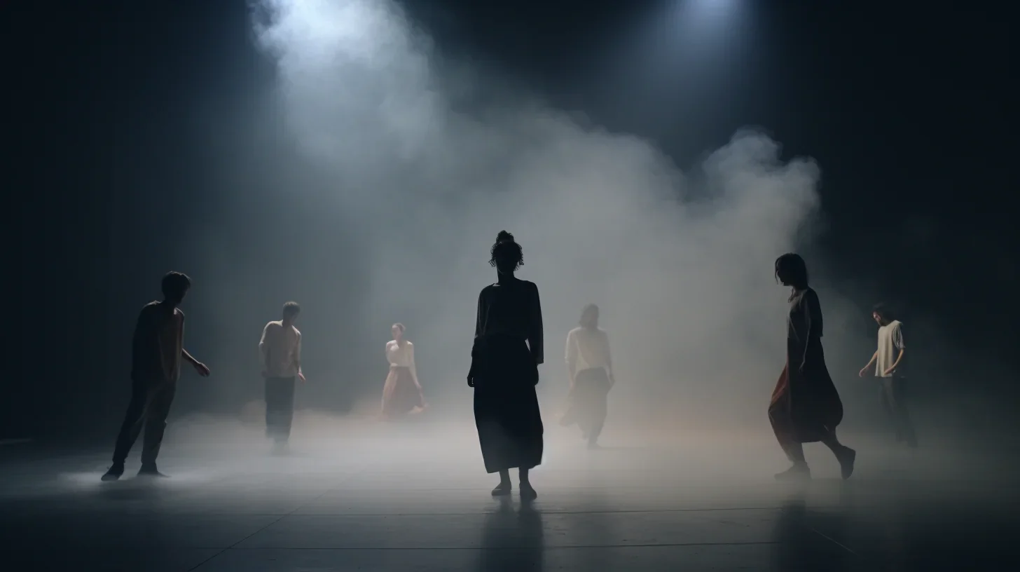 Moment captivant sur scène au festival théâtral