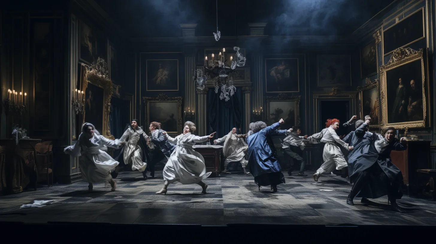 Acteurs interprétant une scène de flash-back dans 'L'Homme ne Pleure Jamais'