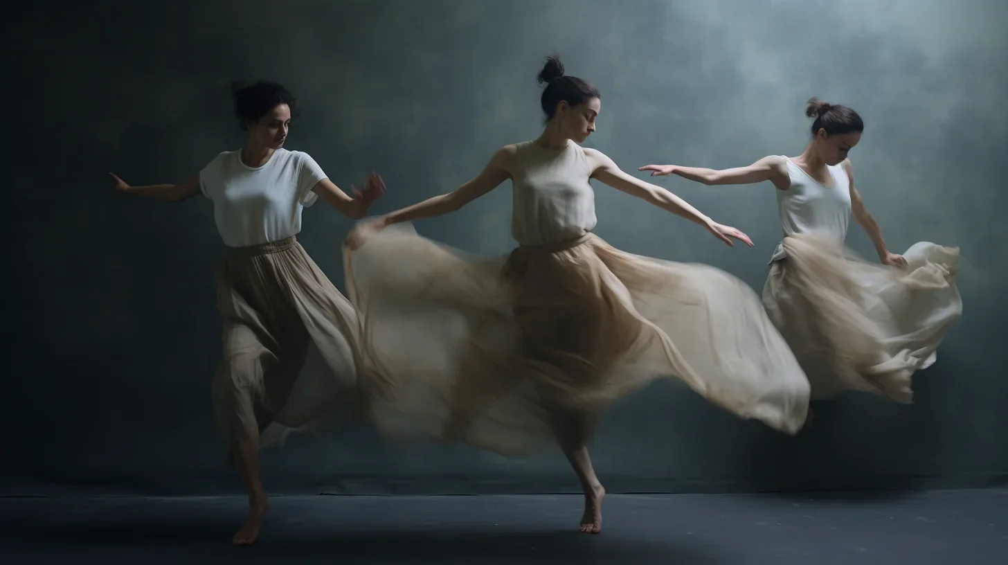 Danseur effectuant une performance saisissante sur scène