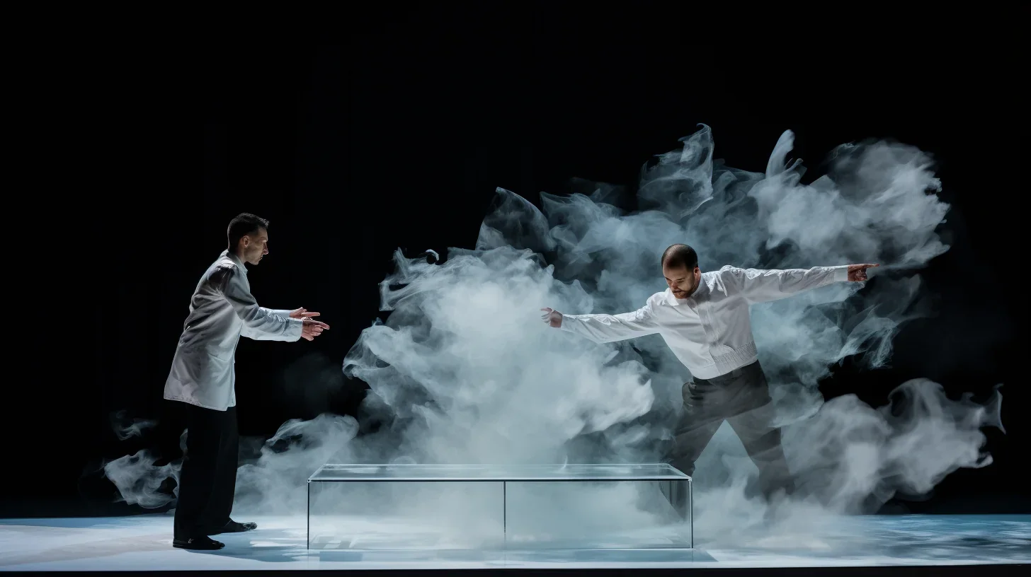 Spectacle virtuel avec une mise en scène unique