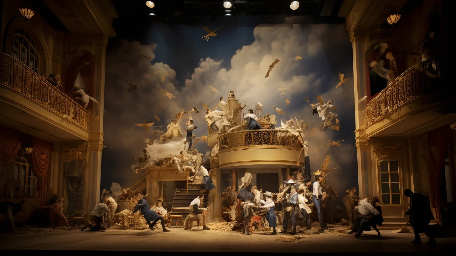 Image de comédiens captivant le public sur scène