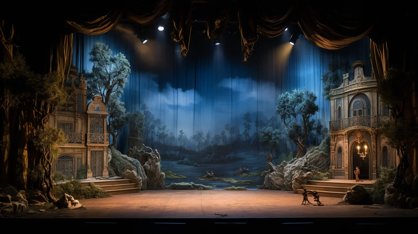 Scénographie impressionnante du spectacle à Paris