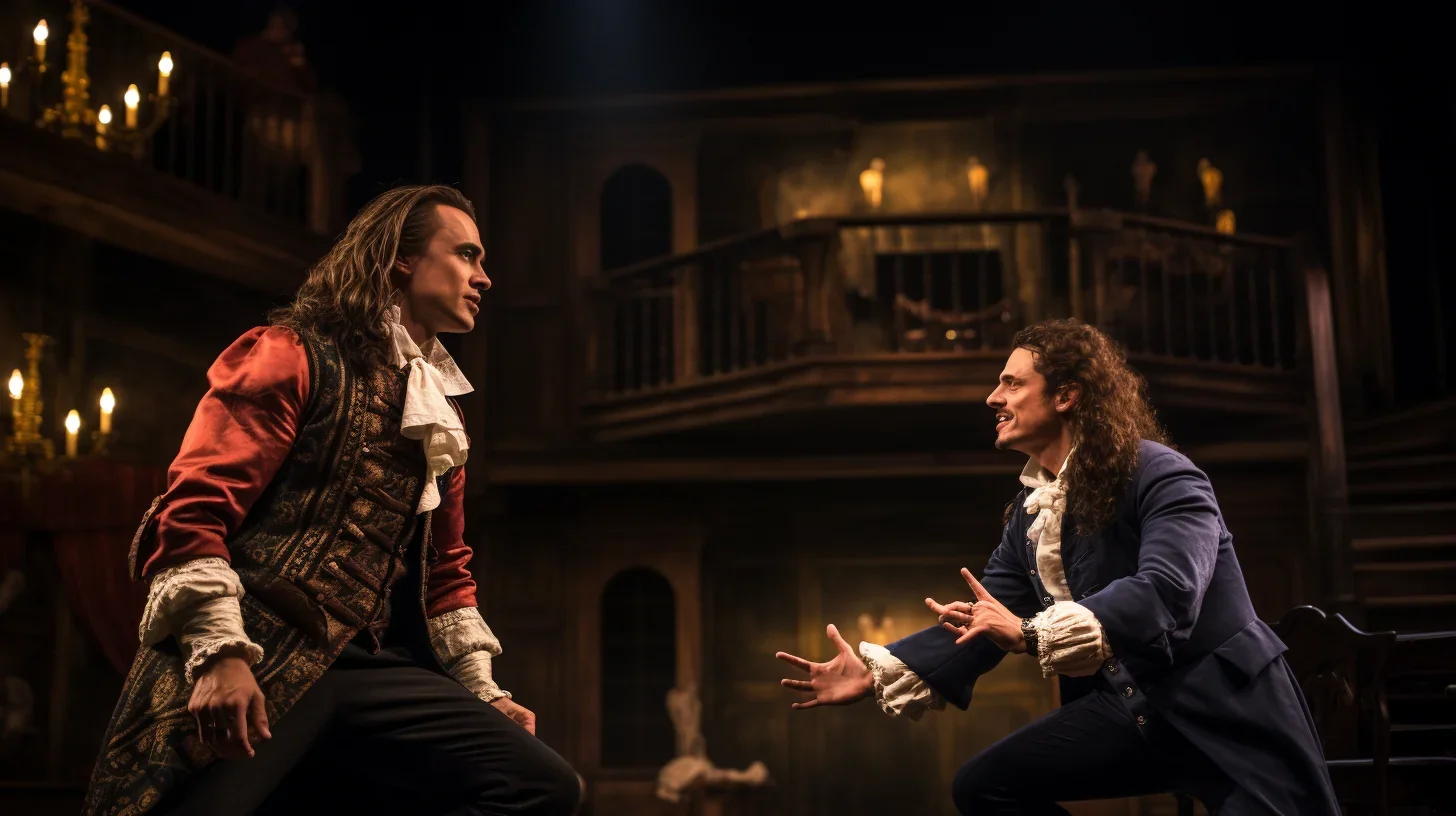 Deux artistes captivants créent la magie sur scène