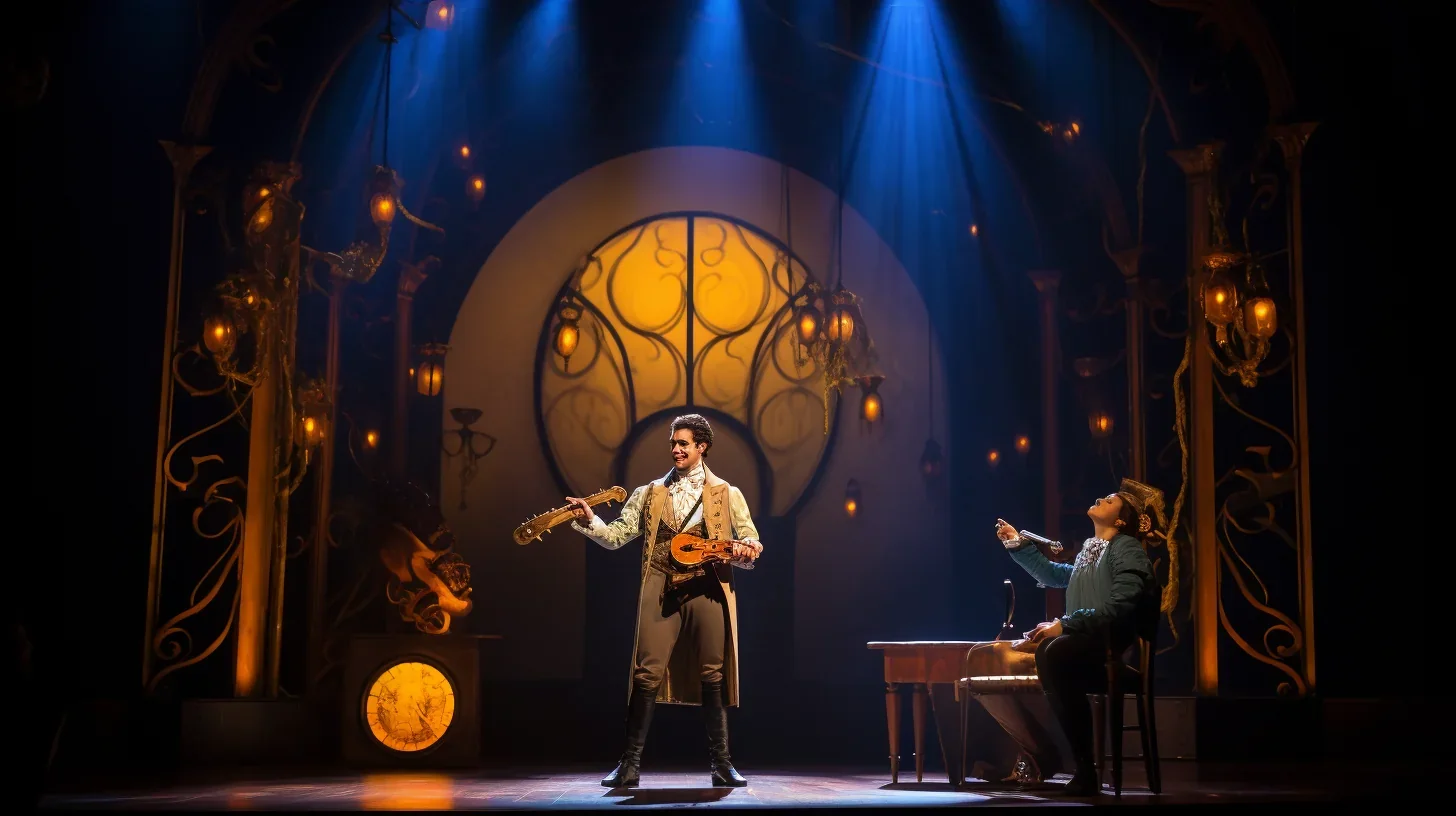 Scène comique du spectacle en action de Labiche