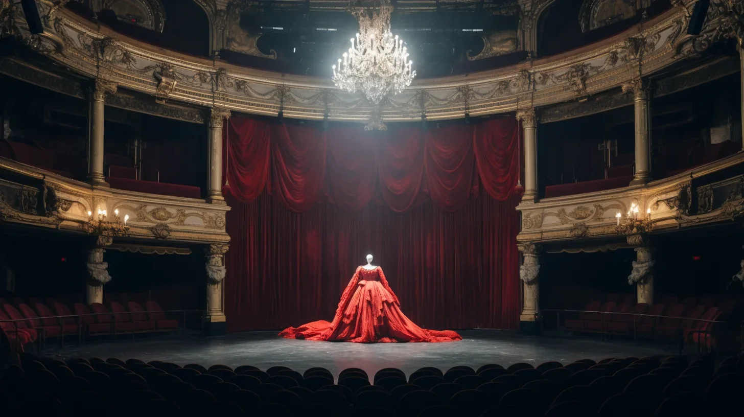 Capture vivante d'une scène comique débordante d'énergie, de rires et de performance artistique.