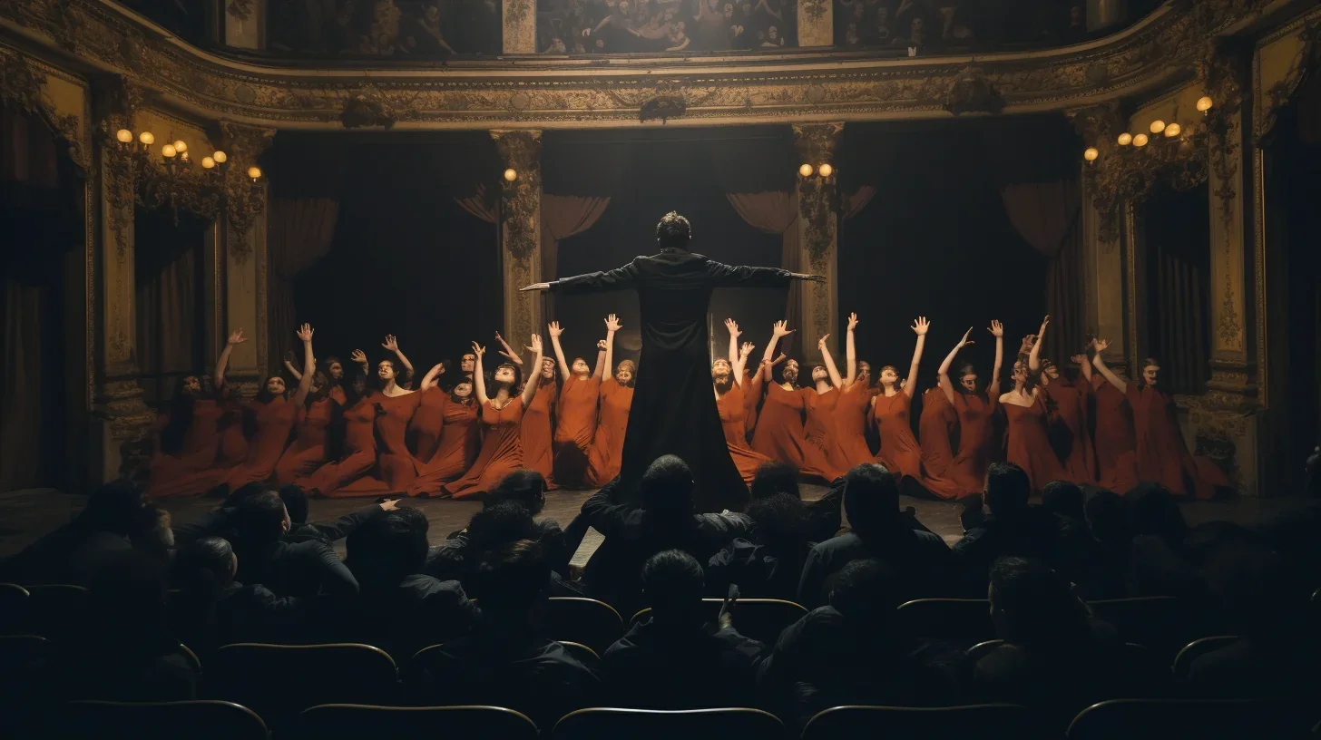 Énergie et émotion des jeux d'acteur sur les planches