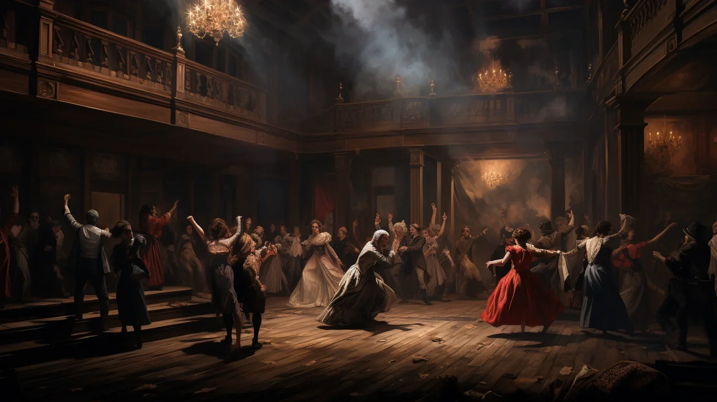 Scène d'improvisation illustrant les règles non-dites en action