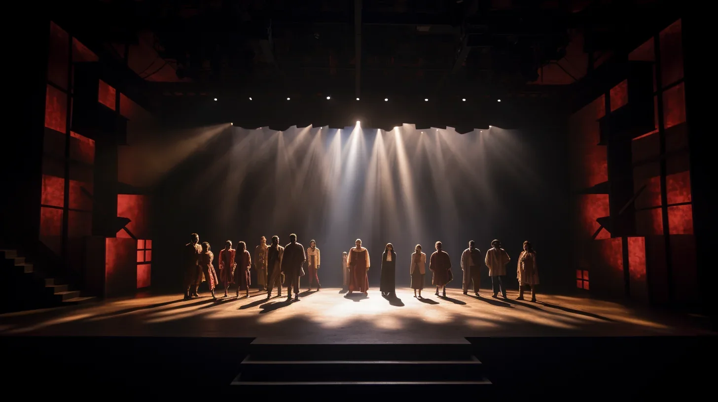 Illustration du processus de création artistique collaboratif pour la mise en scène du spectacle du groupe avec notre soutien