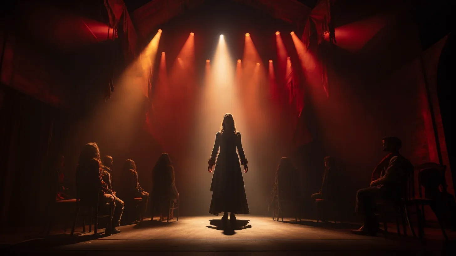 Image illustrant le processus de création artistique en coopération pour la mise en scène du spectacle du groupe avec notre soutie