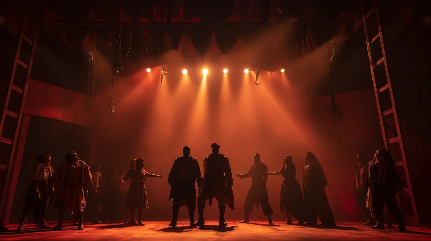 Image illustrant le processus collaboratif de création artistique pour la mise en scène du spectacle du groupe avec notre soutien