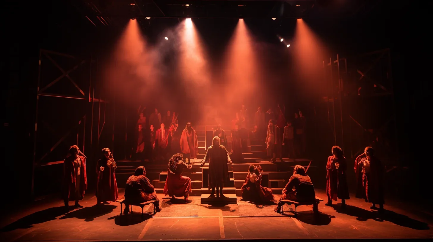 Image représentant la coopération artistique pour la mise en scène du spectacle avec notre soutien créatif