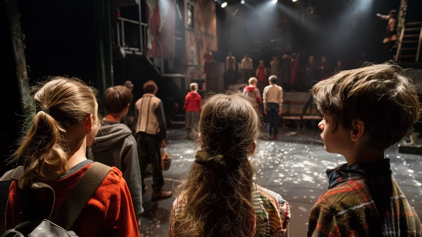 Dynamisme en action : jeunes participants lors d'un atelier d'exercices