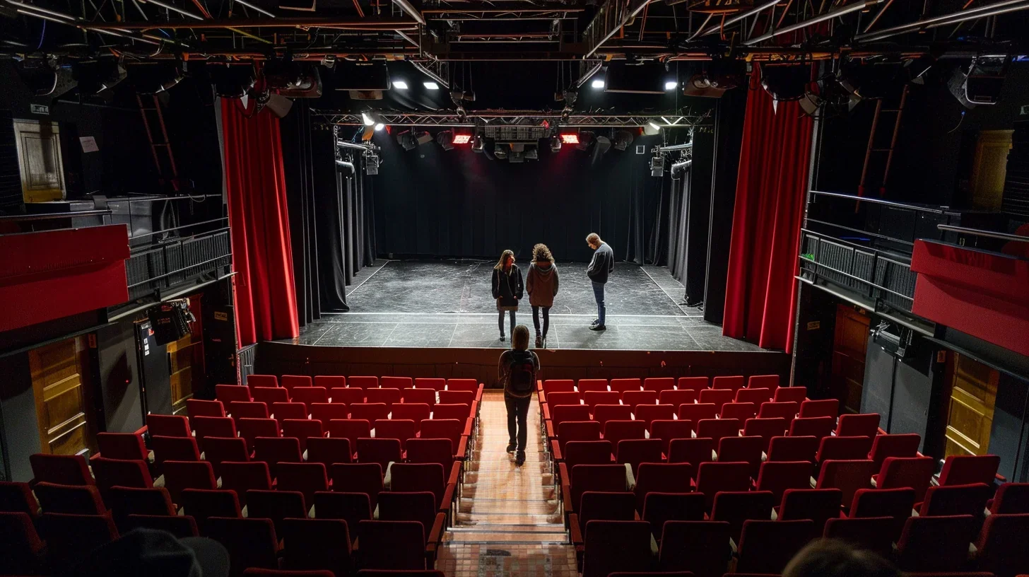 Saisissez l'intensité de l'instant où les acteurs transmettent l'émotion et l'histoire sur scène